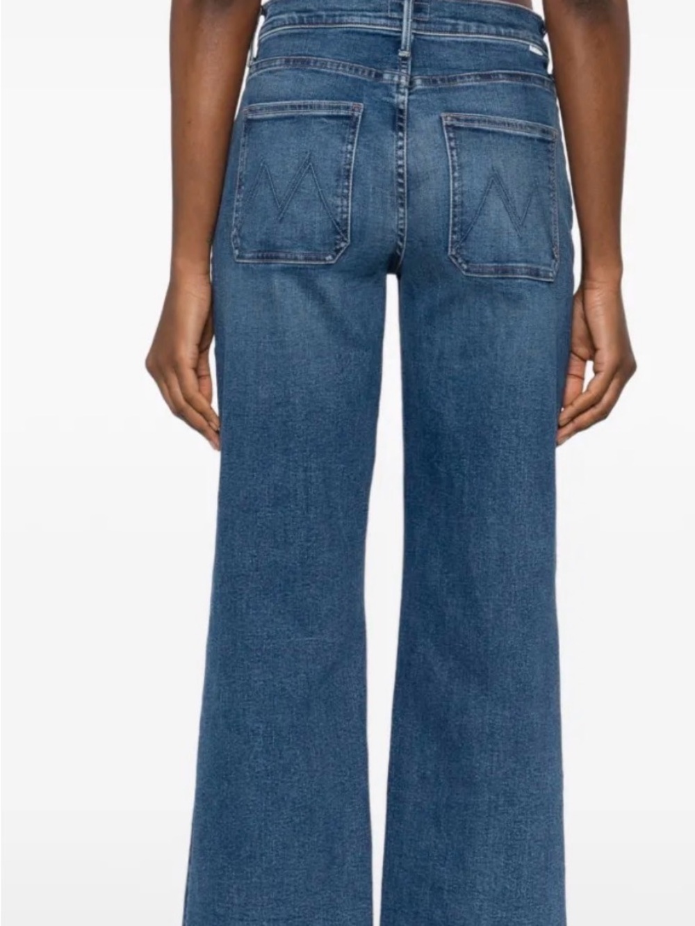 Mother Patch Pocket Mid Rise Maven Ankle Jeans Sz 28” - Picture 4 of 16
